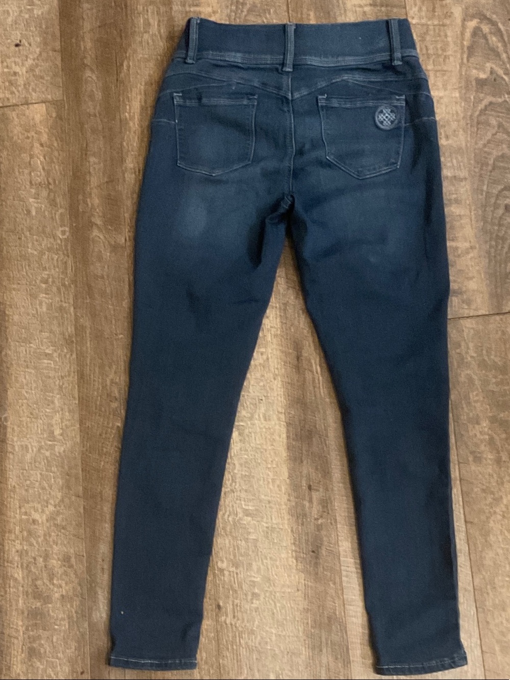 Laurie Felt Dark Blue Stretch Jeans Small - Picture 3 of 9